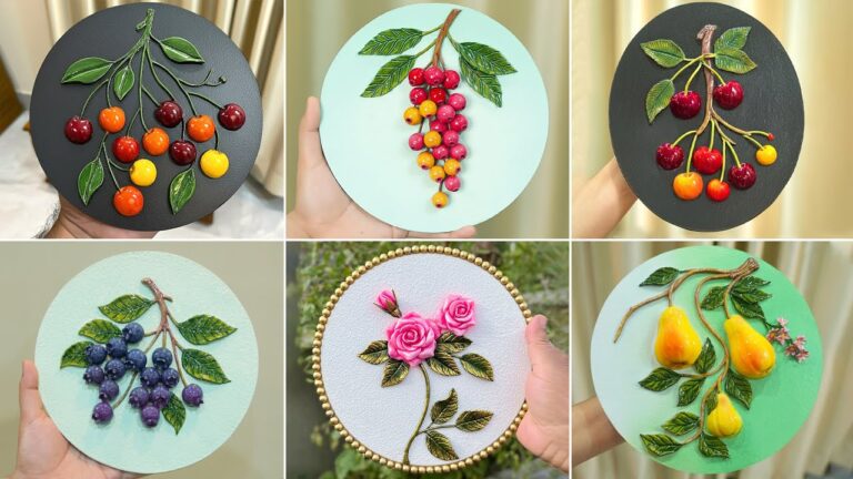 No lo vas a creer… solo necesita un poco de arcilla para arte único en tu pared!