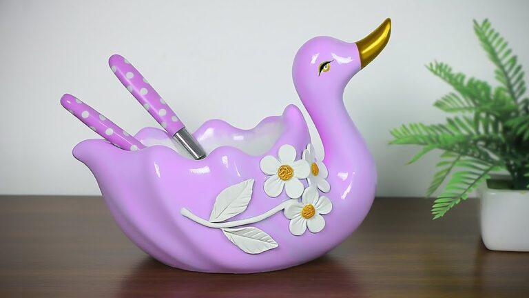 No creerás lo fácil que es crear un portacucharas impresionante con solo cemento…