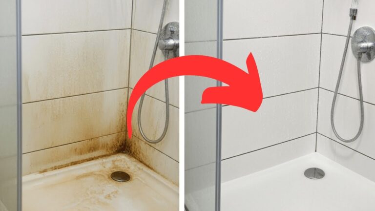No vuelvas a frotar NUNCA el cristal de la ducha, simplemente haz ESTO 🚿