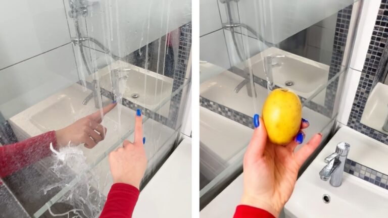 Frota tu ducha con esto y la cal desaparecerá durante semanas