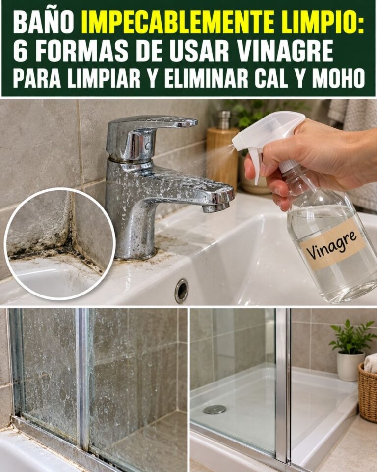 Baño impecablemente limpio: 6 formas de usar vinagre para limpiar y eliminar cal y moho