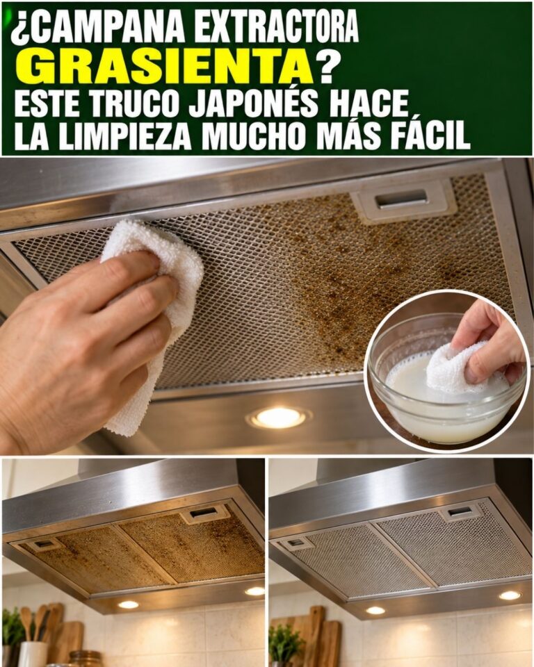 ¿Campana extractora grasienta? Este truco japonés hace la limpieza mucho más fácil