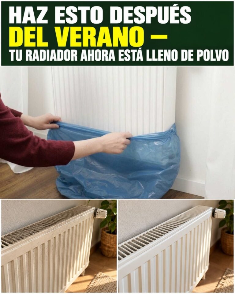 Haz esto después del verano — tu radiador ahora está lleno de polvo