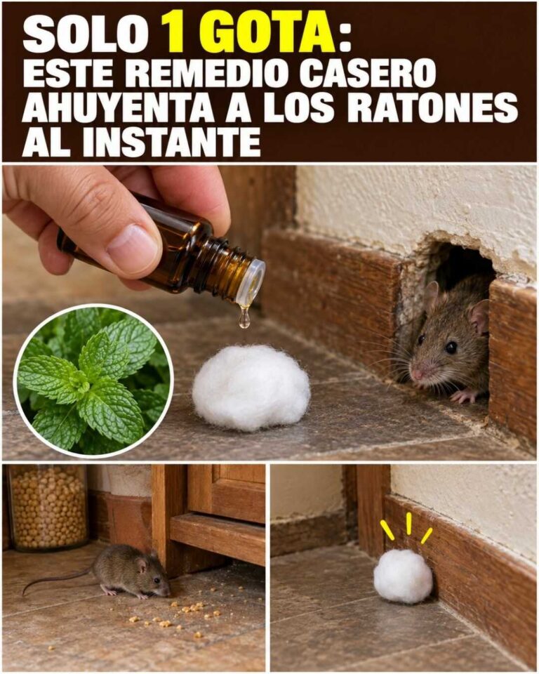 Solo 1 gota: ESTE remedio casero puede ayudar a mantener a los ratones alejados