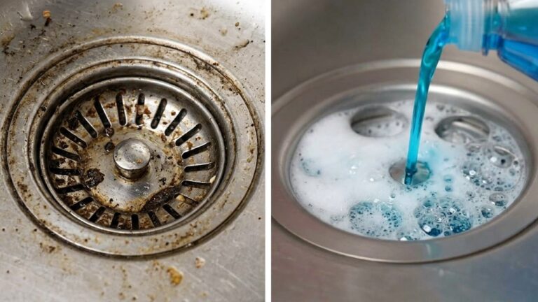 ¡Echa ESTO por el desagüe! La suciedad y el mal olor desaparecen durante la noche