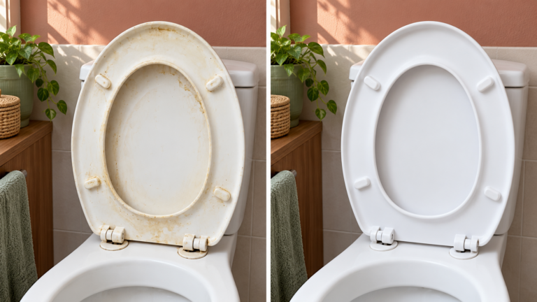 Un inodoro más blanco: el truco de baño que debes descubrir