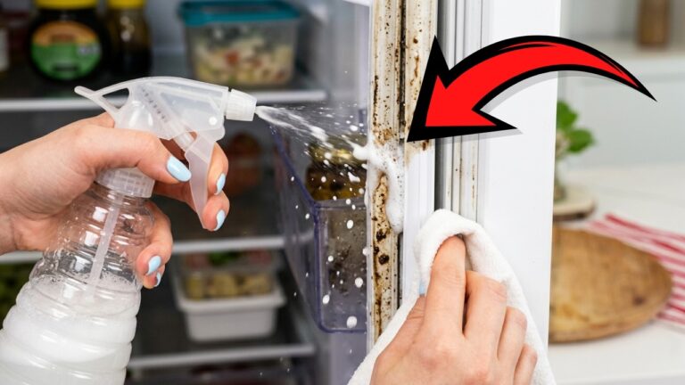 Pon ESTO sobre tu frigorífico: ¡adiós al moho en 2 minutos!